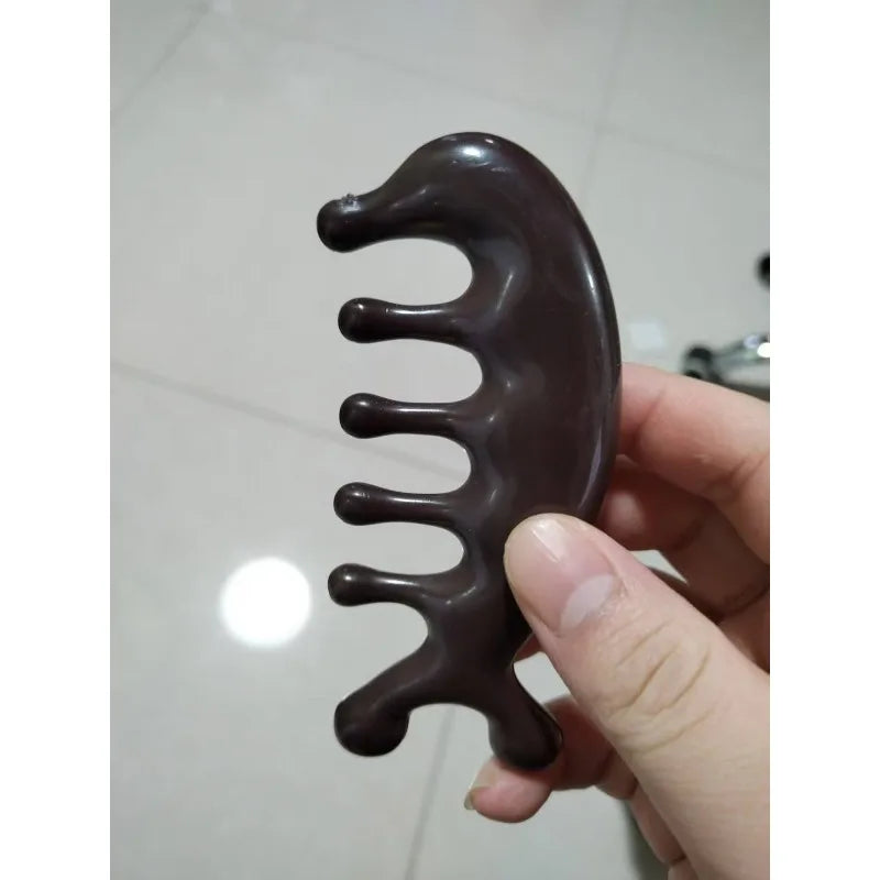 Gua Sha Massage Comb - Large-Toothed Facial Massager