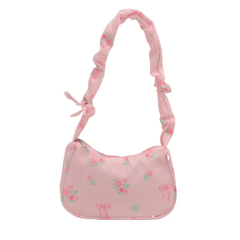 Women's Bags New Sweet Print Canvas Handbags
