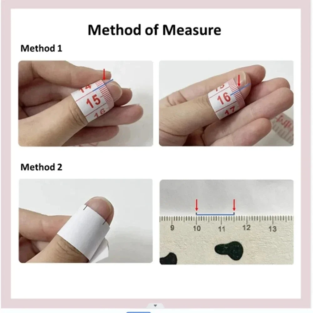Press On Nails Handmade Pink Ombre 3D Rose Gold