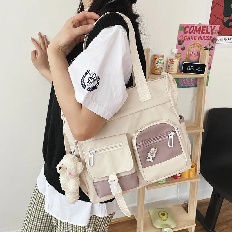Women's Bag Korean Female Messenger Bag Large Capacity Shoulder Bags