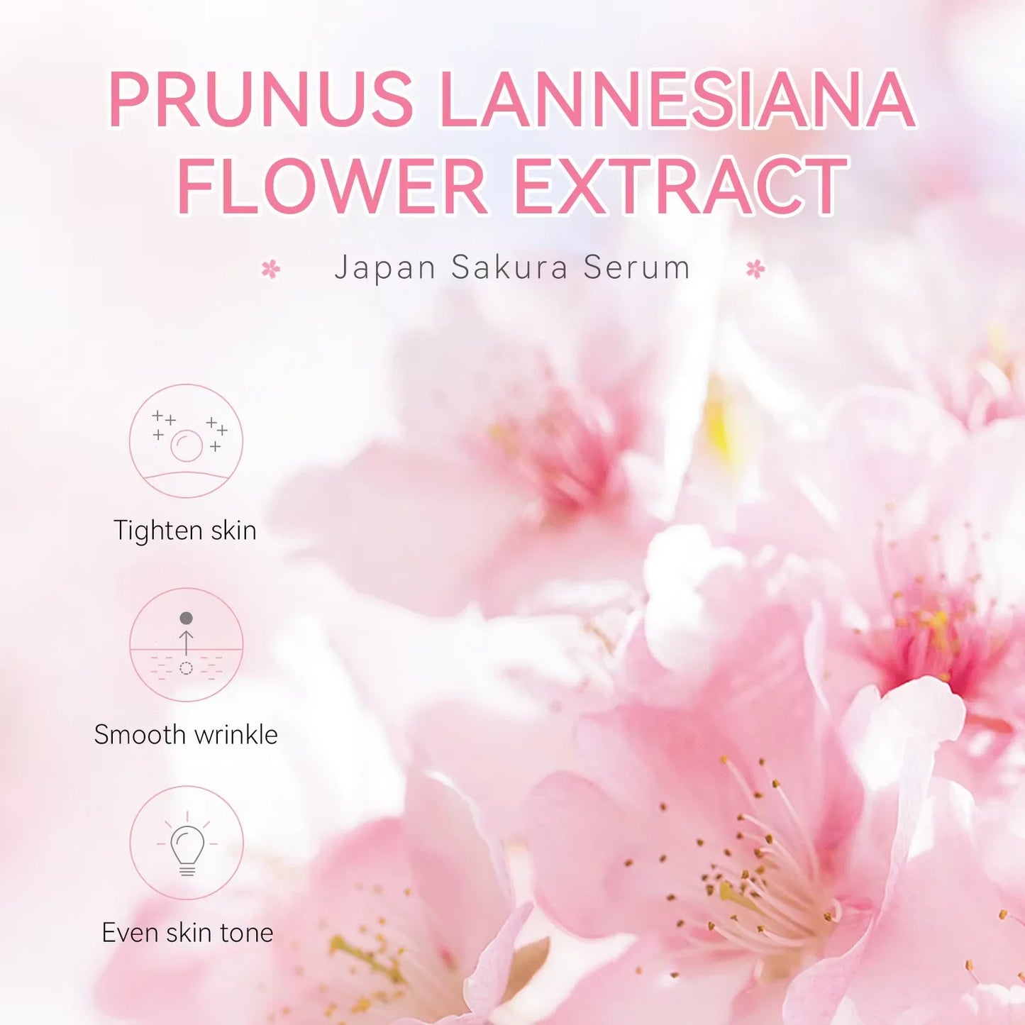 Sakura Whitening Face Serum Anti Aging