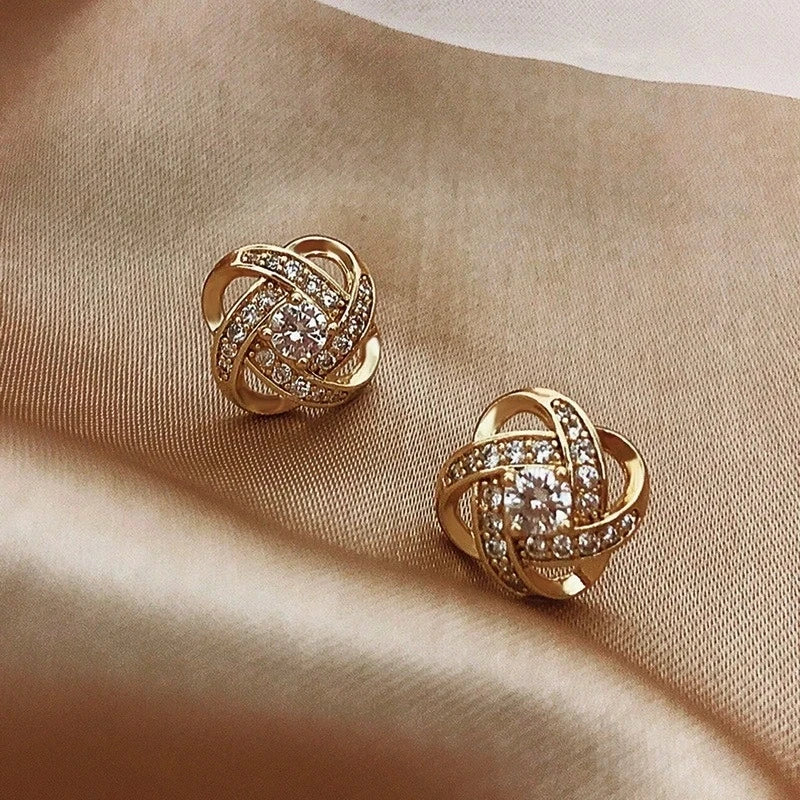 Upscale Gold Earrings
