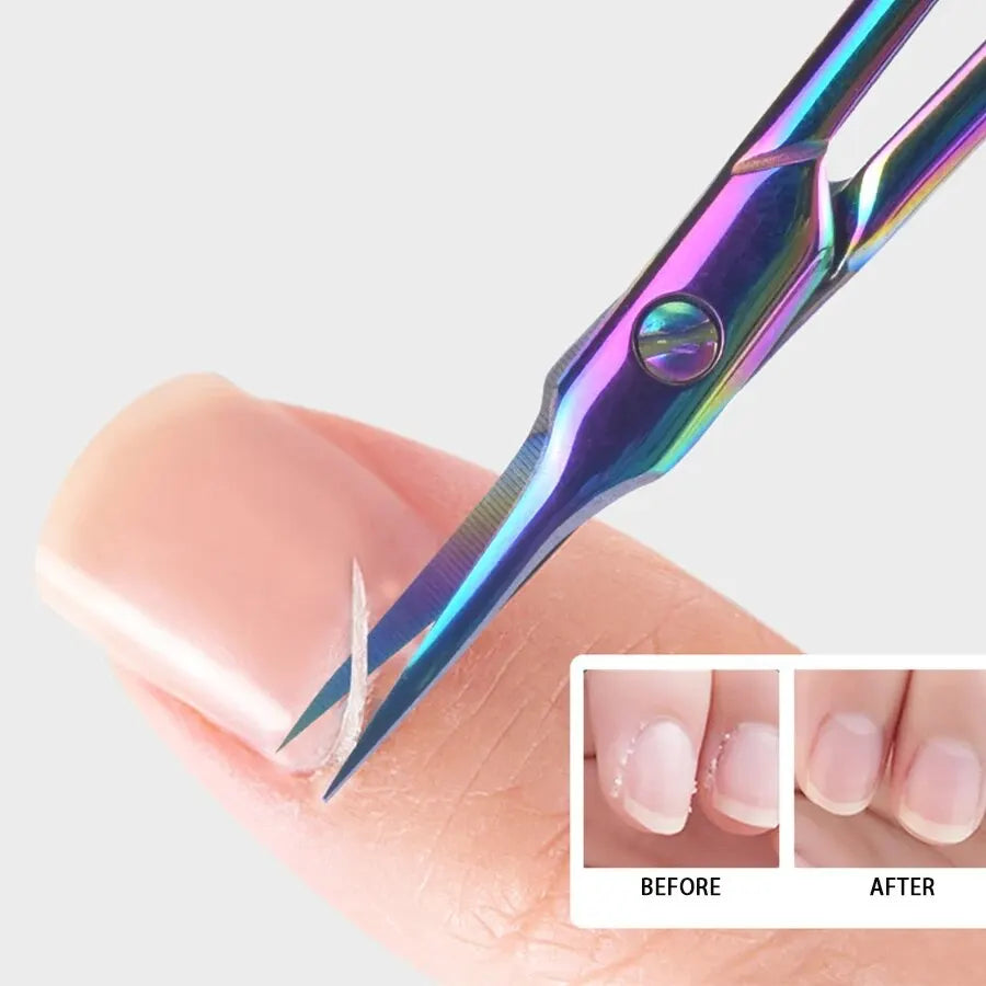 Stainless Steel Dead Skin Remover – Curved Tip