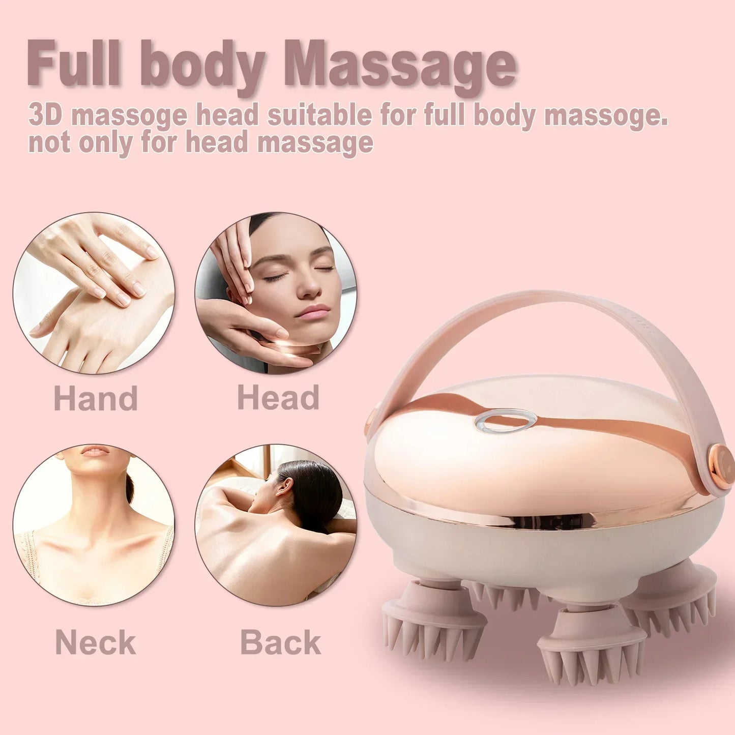 Head Massage Rechargeable Head Massager