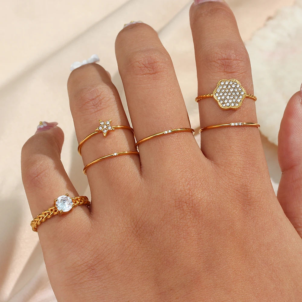 Tarnish Free New Minimalist Ring
