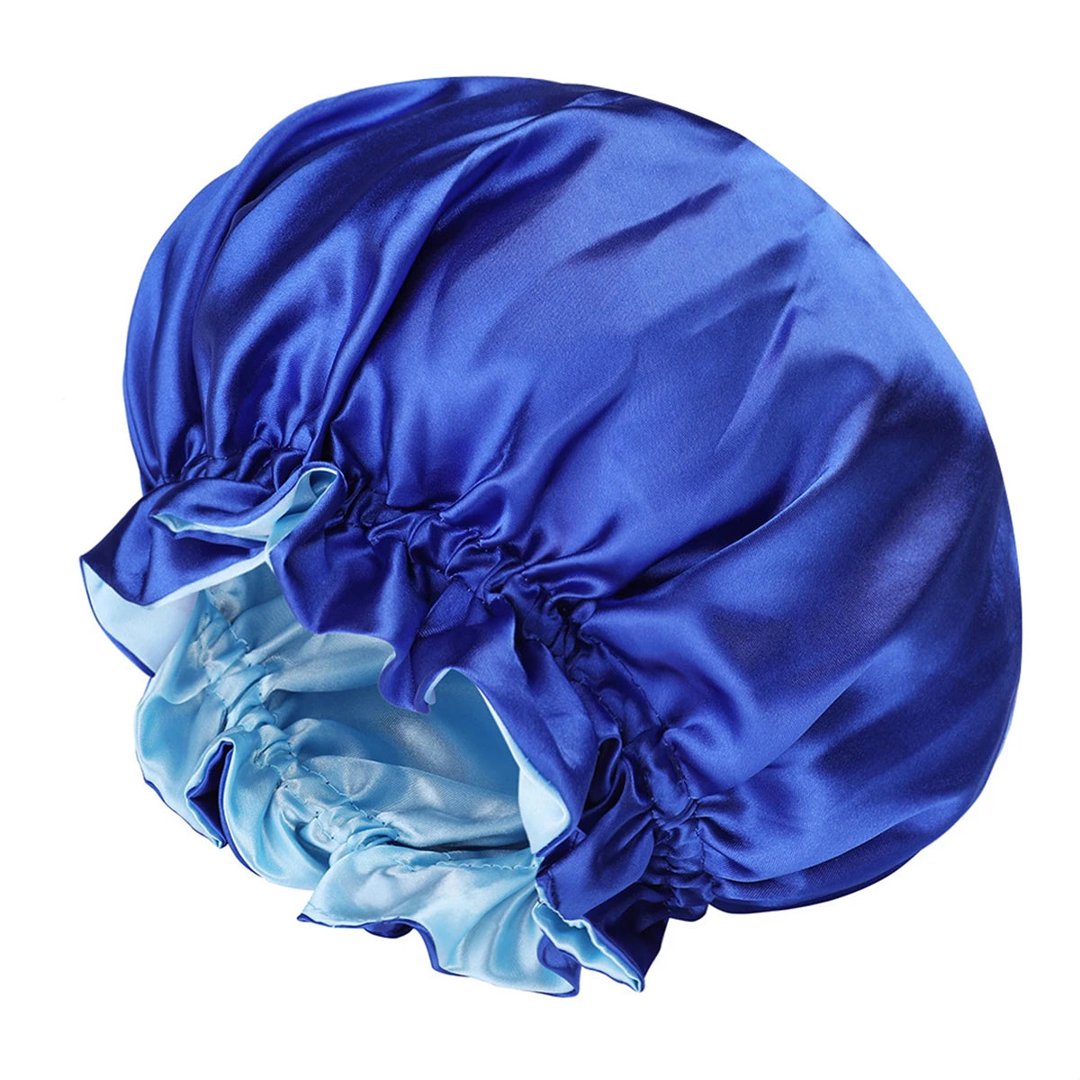 1pc Double Layer Laced edge satin bonnets