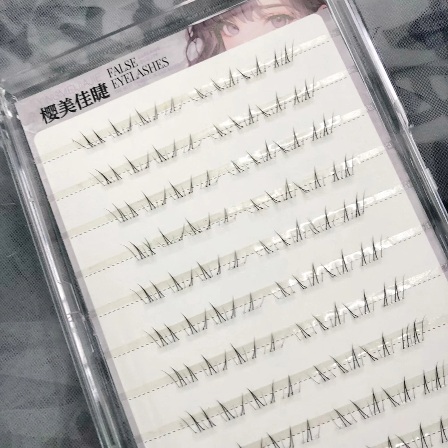4-6mm No Glue False Eyelashes New Korean Style Lower Lashes
