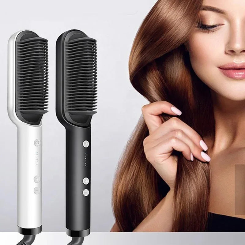 Professional hair styling tools - Hair straightening device