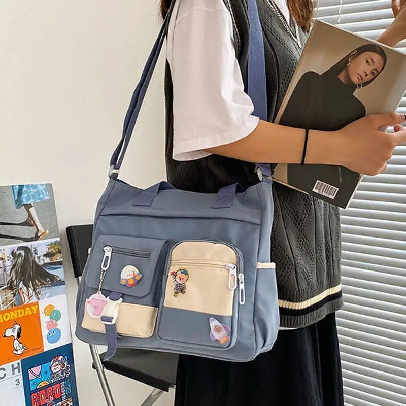 Women's Bag Korean Female Messenger Bag Large Capacity Shoulder Bags