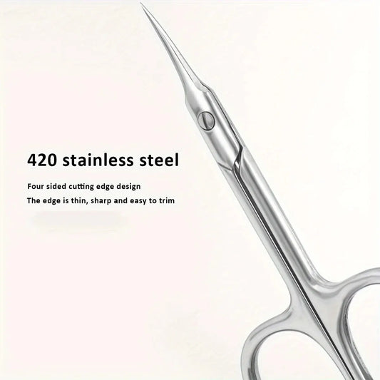 Stainless Steel Dead Skin Remover – Curved Tip