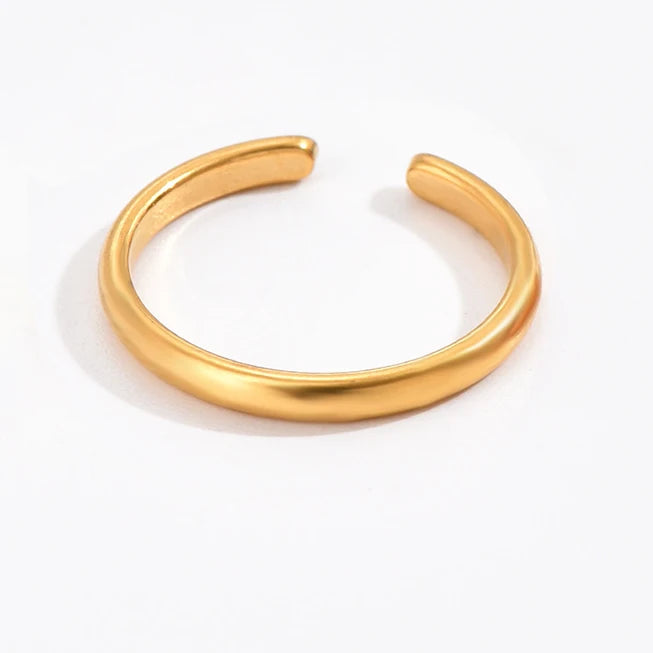3PCS Toe Rings for Women Adjustable Stainless Steel