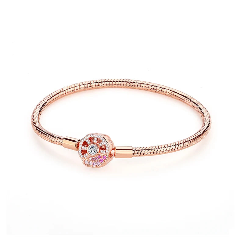 Original 925 Sterling Silver Bracelets Bangles Love