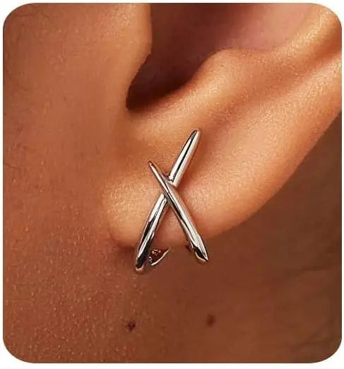 Gold Earrings for Women Trendy, 14K Gold Plated