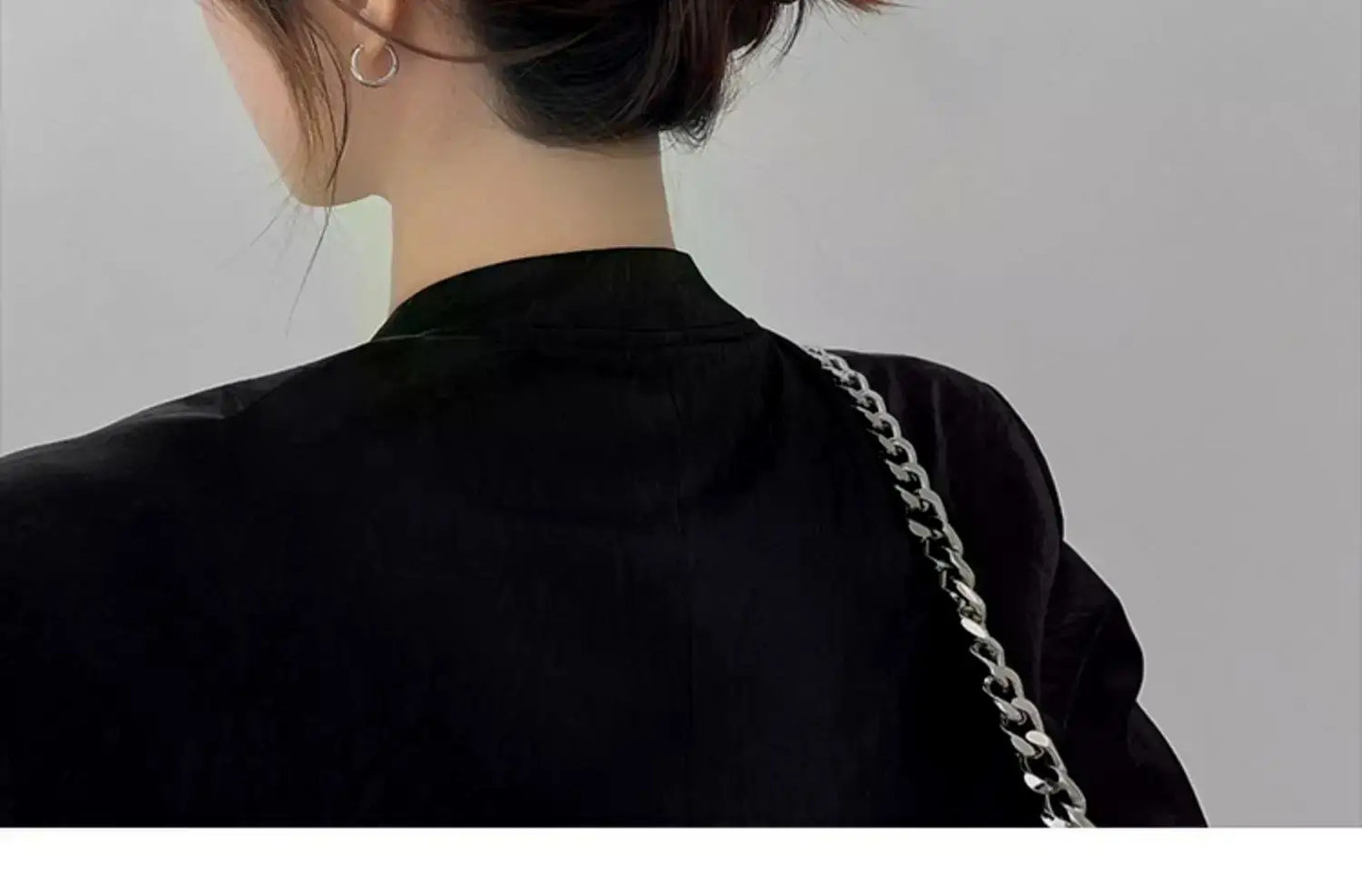 1/2PCS Geometric Claw Clips Women Large Metal Silver Color Korean Fashion Shark Hair Clips Grab Clamps Girls Hair Accessories