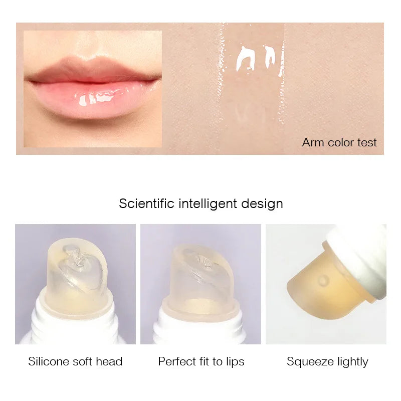 Lasting Moisturizing Lip Plumper Plumping Lip Gloss