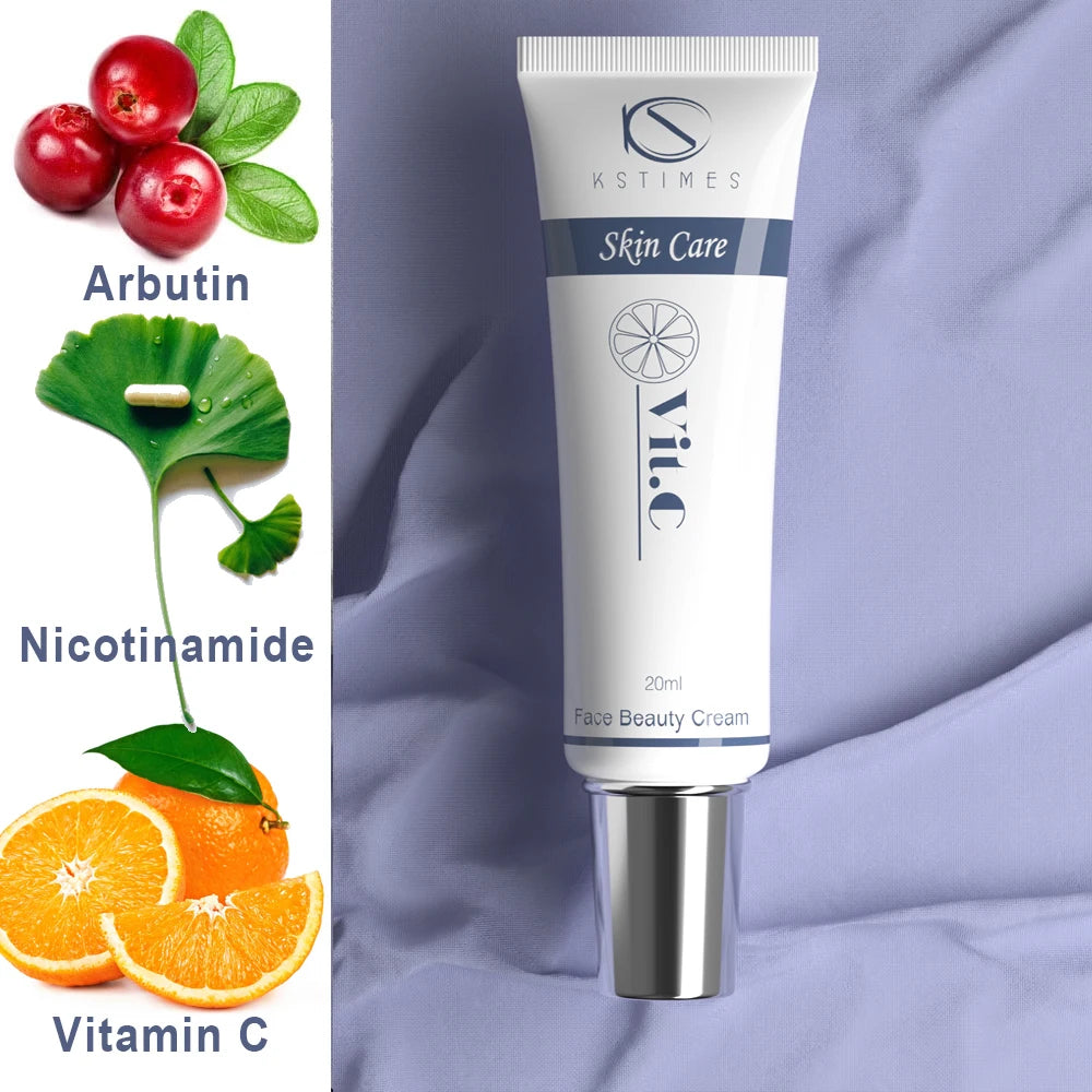 Korean Best Bleaching Brightening Face Whitening Cream for Dark Skin for Women