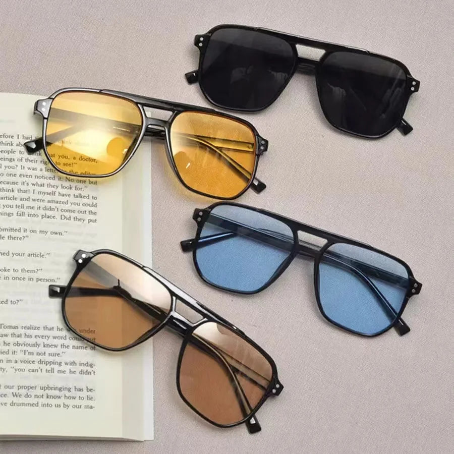 Vintage Unisex Sunglasses – Retro Style UV400