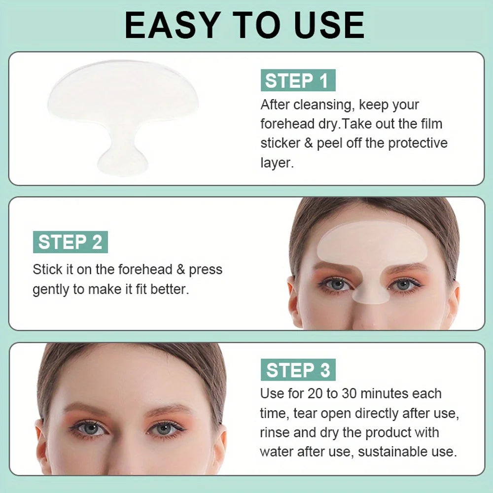 Silicone Anti-Wrinkle Face Patches