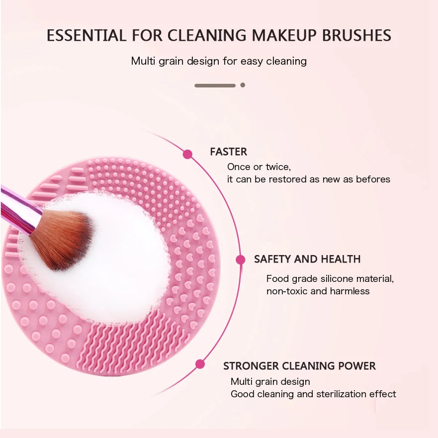 Silicone Brush Cleaner Make Up
