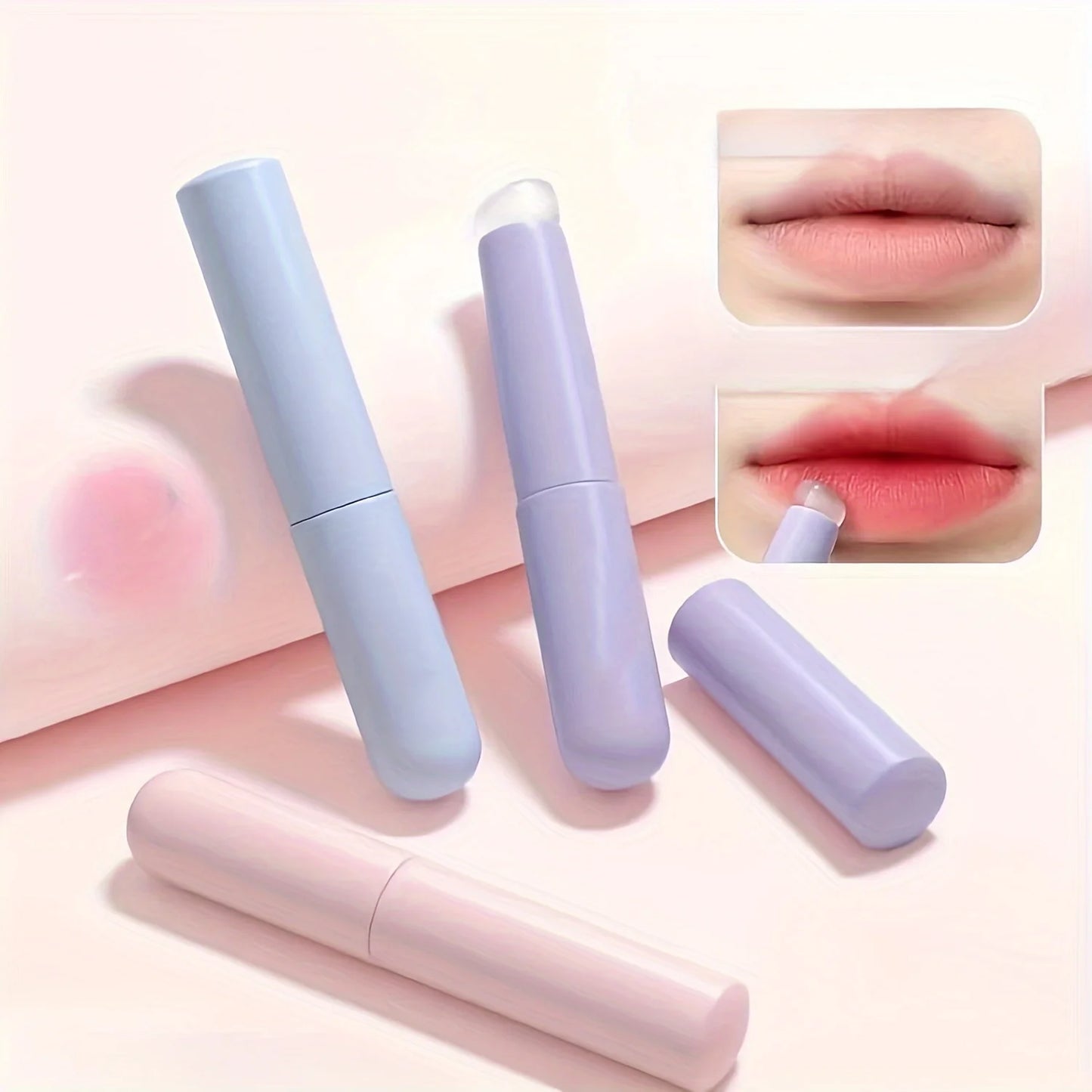Silicone Lip Brushe with ABS Plastic Handle
