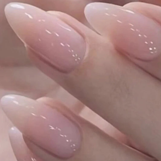 Short Press on Nails, BettyCora Square 24 Pcs