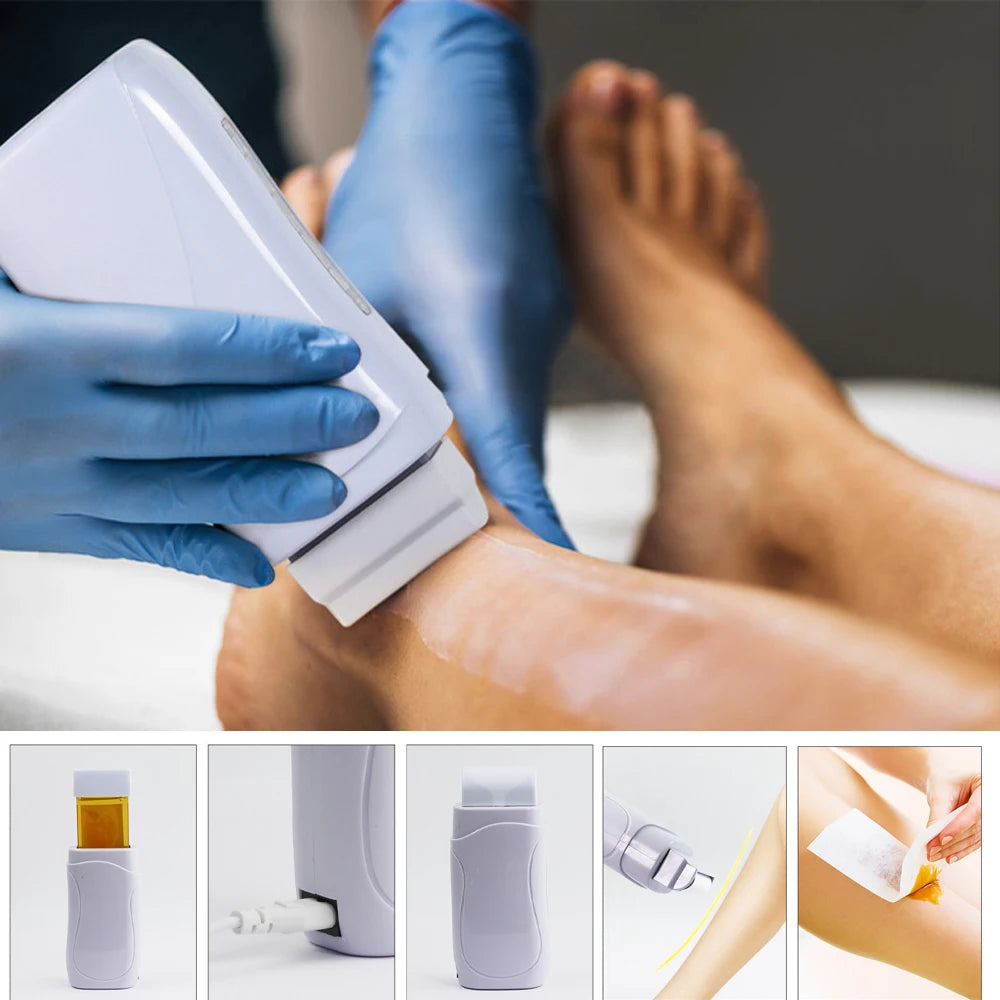 Roll on Wax Heating Device