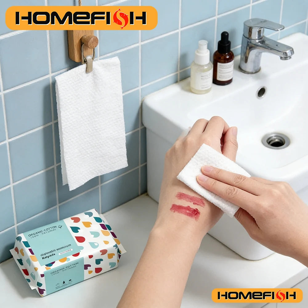 Soft Cotton Disposable Face Towel