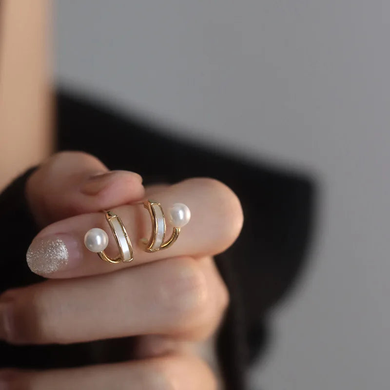 Upscale Gold Earrings