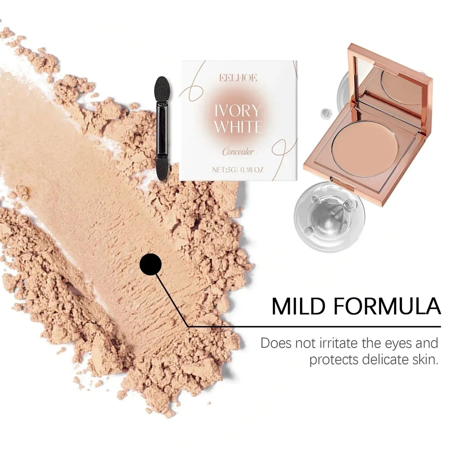 Concealer Lightweight Natural Coverage Of Skin Blemishes