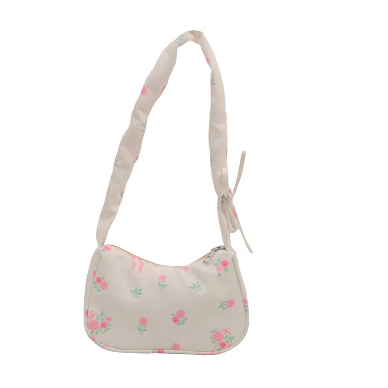 Women's Bags New Sweet Print Canvas Handbags