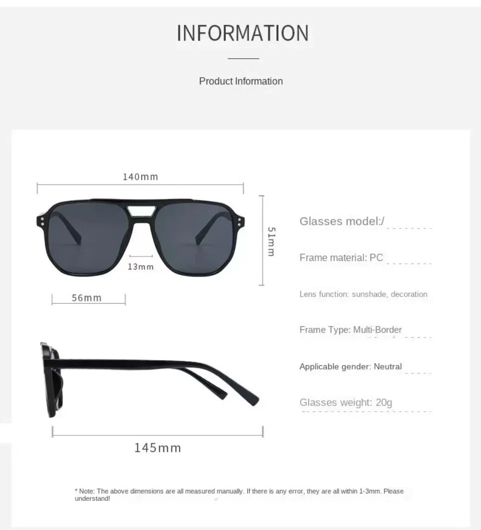 Vintage Unisex Sunglasses – Retro Style UV400