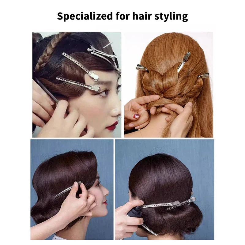20/10Pcs Professional Salon Fixed Hair No Bend Hair Clip Hair Accessory