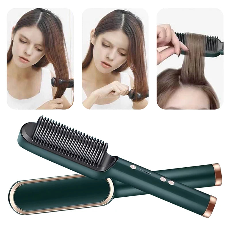 Professional hair styling tools - Hair straightening device